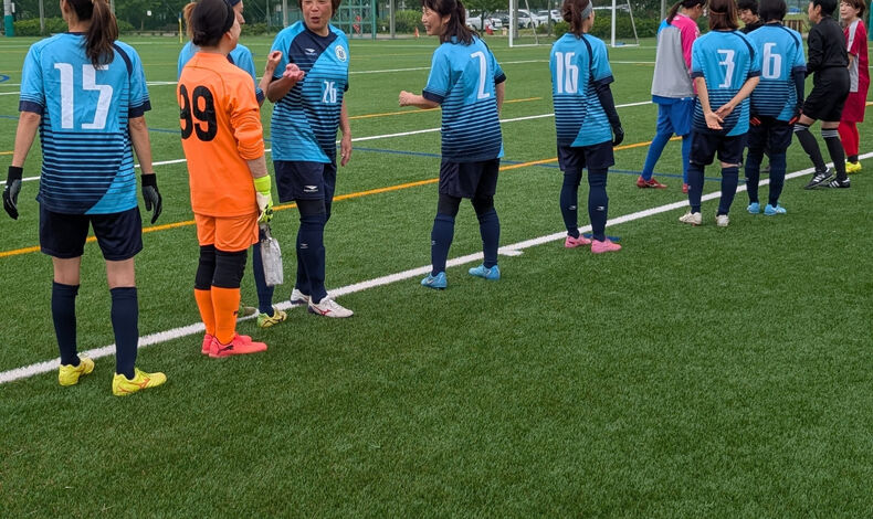 画像10678：今年度のママさんサッカー三鷹リーグが始まりました